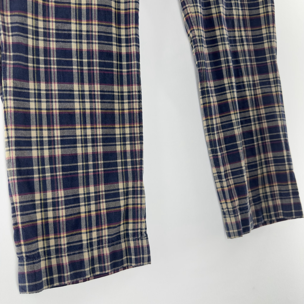 POLO RALPH LAUREN Lagenloook PREPPY Plaid Ankle Cropped TROUSERS Pants WOMENS 12 - Picture 4 of 10